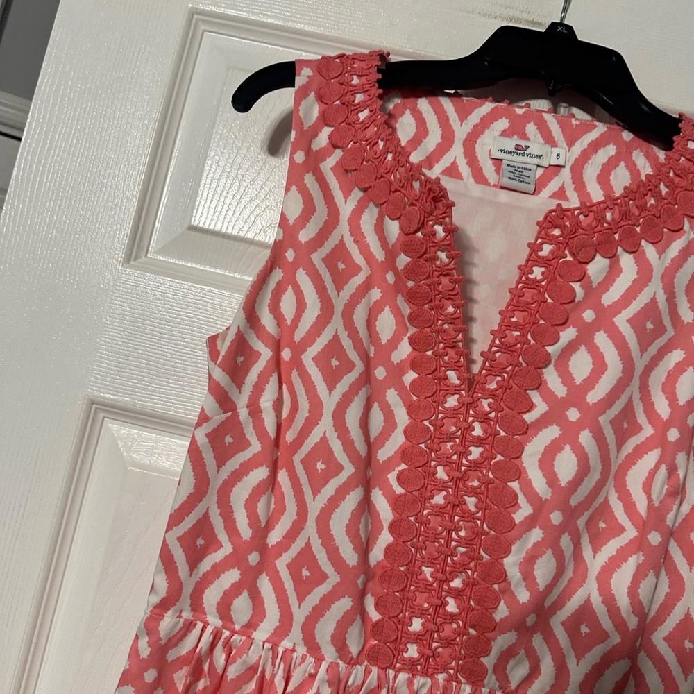 Vineyard Vines Scribble Lattice Patterned Sleevel… - image 5